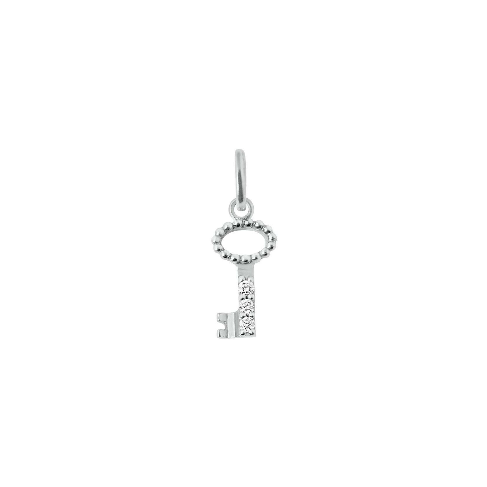 Achat Pendentif Gigi Clozeau Clé en or blanc et diamants