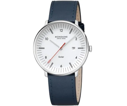 Mondaine MLE.41910.LDV Montre Homme Doppio Solaire 41mm 5ATM