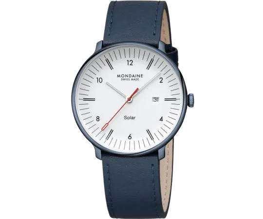 Mondaine MLE.41910.LQV Montre Homme Doppio Solaire 41mm 5ATM