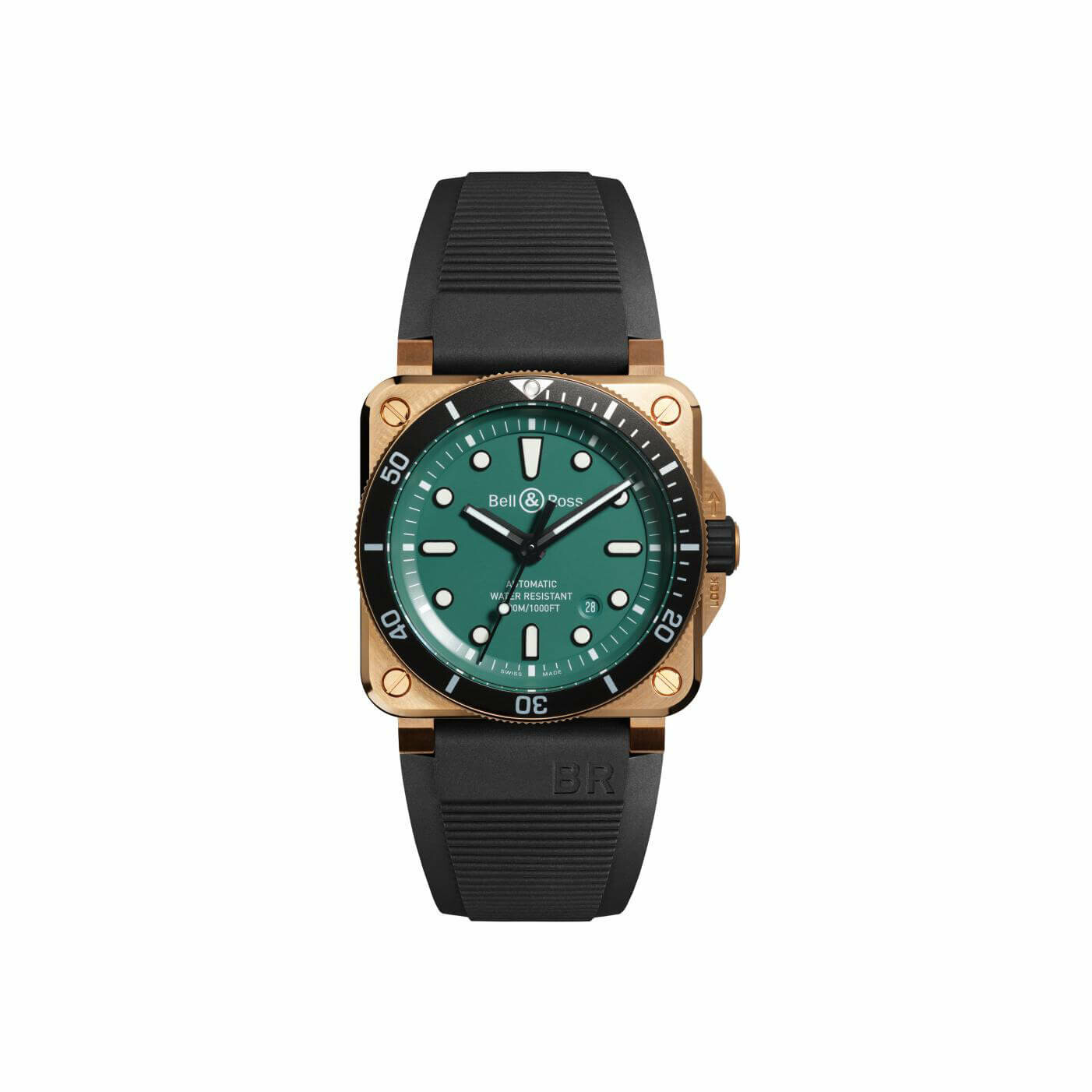 Achat Montre Bell & Ross BR 03-92 Diver Black and Green Bronze