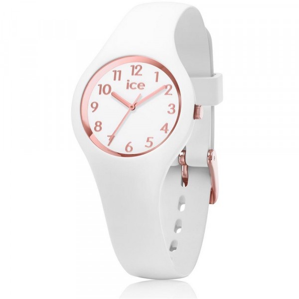 Montre Enfant Ice Watch Ice Glam en Silicone Blanc Ref 015343