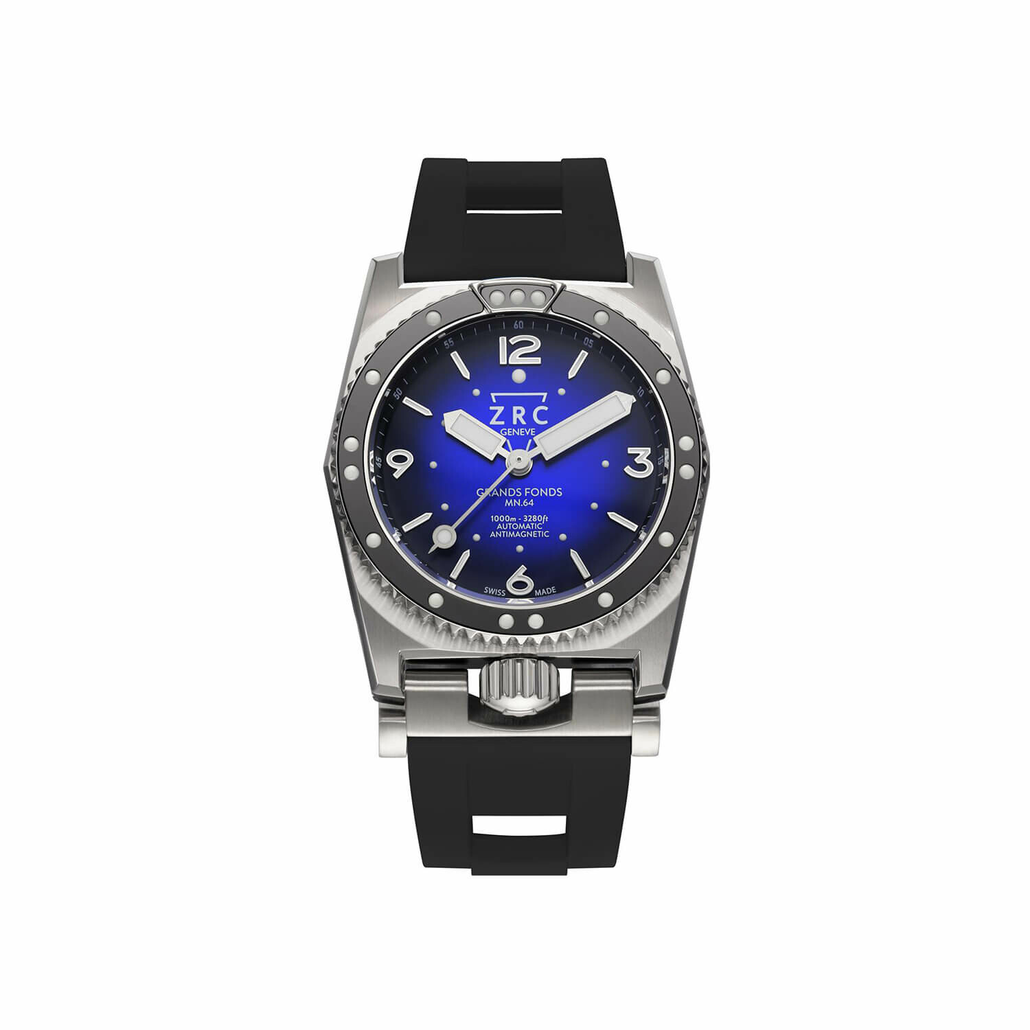 Montre ZRC 1904 Grands Fonds MN64 "Heterium Rubber"