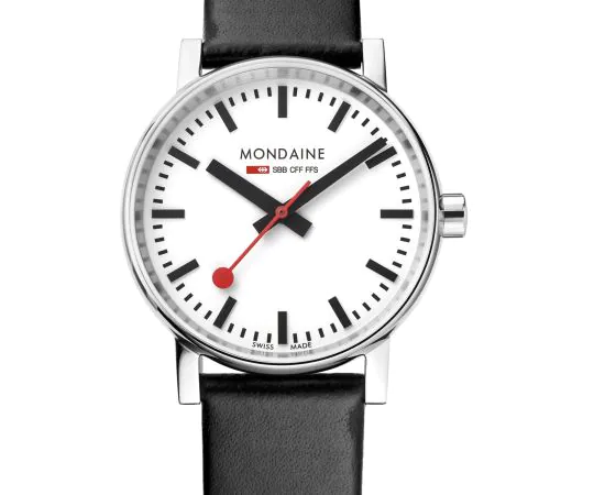 Mondaine MSE.35110.LB evo2 Montre Femme 35mm 3ATM