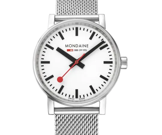 Mondaine MSE.35110.SM evo2 Montre Femme 35mm 3ATM