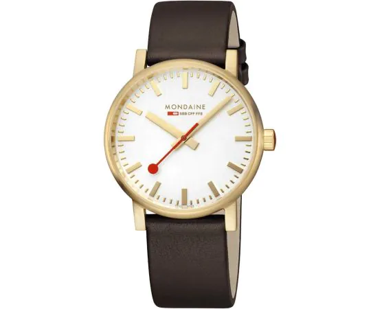 Mondaine MSE.40112.LGV Montre Homme evo2 SBB 40mm 3ATM