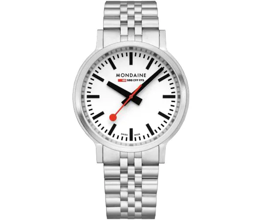 Mondaine MST.4101B.SJ.2SE Montre Homme Stop2go 41mm 3ATM