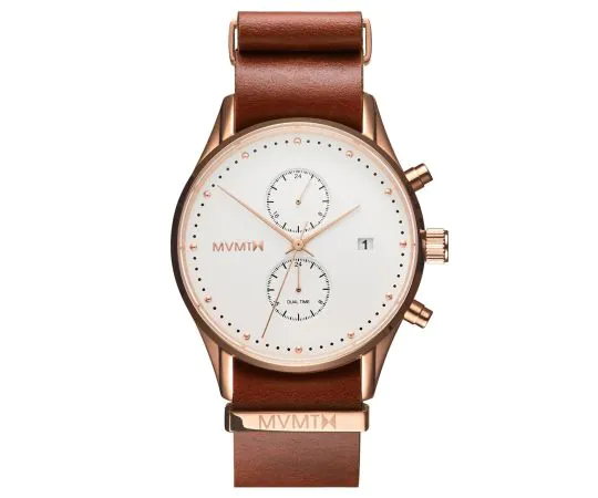 MVMT MV01-RGNA2 Voyager Rosewood Montre Homme 42mm 10ATM