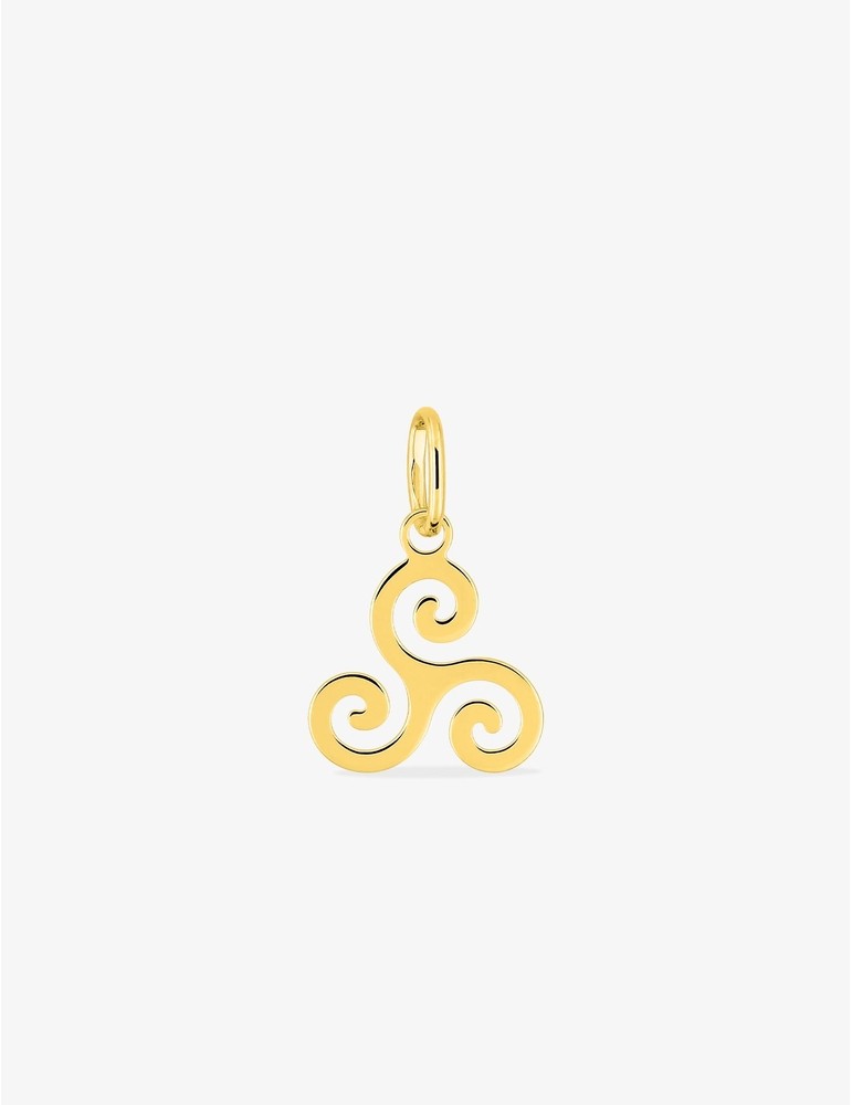 Pendentif triskèle or 375 ‰ jaune SO OR