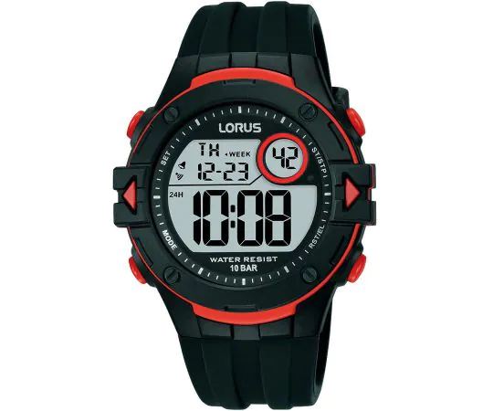 Lorus R2323PX9 Digital Montre Homme 40mm 10ATM