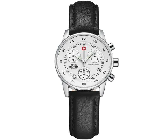 Swiss Military SM34013.04 Chonographe Montre Femme 31mm 5ATM