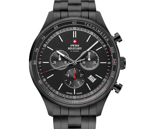 Swiss Military SM34081.04 Chronographe Montre Homme 42mm 10ATM