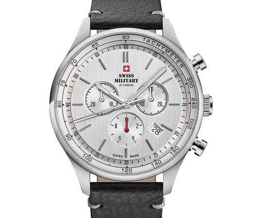 Swiss Military SM34081.07 Chronographe Montre Homme 42mm 10ATM