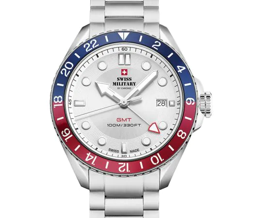 Swiss Military SM34095.02 Montre Homme 43mm 10ATM