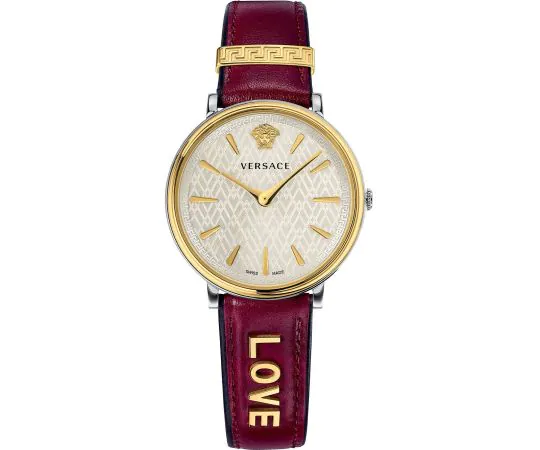 Versace VBP020017 V-Circle Montre Femme 38mm 5ATM