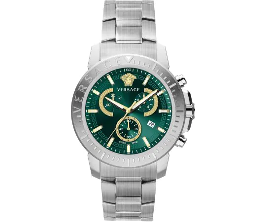 Versace VE2E00821 New Chronographe Montre Homme 45mm 5ATM