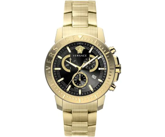 Versace VE2E00921 New Chronographe Montre Homme 45mm 5ATM