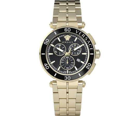 Versace VE3L00522 Greca Chronographe Montre Homme 45mm 5ATM