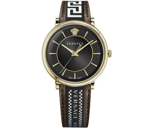 Versace VE5A01721 V-Circle Montre Homme 42mm 5ATM