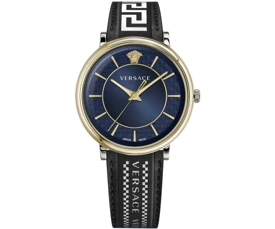 Versace VE5A01821 V-Circle Montre Homme 42mm 5ATM