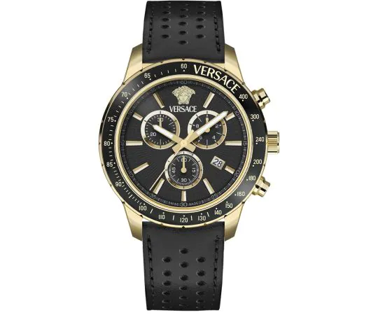 Versace VEZCA0224 Montre Homme Sport Chronographe 44mm 5ATM
