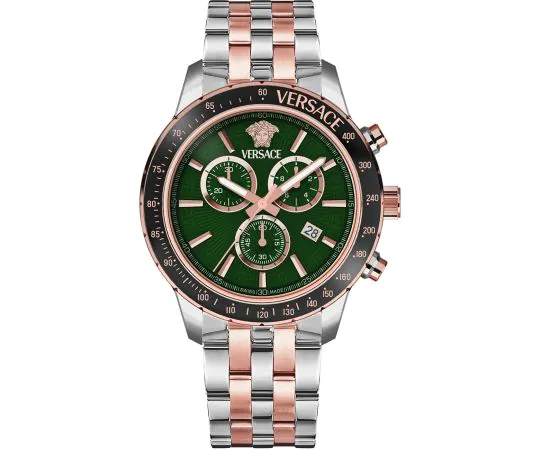 Versace VEZCA0424 Montre Homme Sport Chronographe 44mm 5ATM