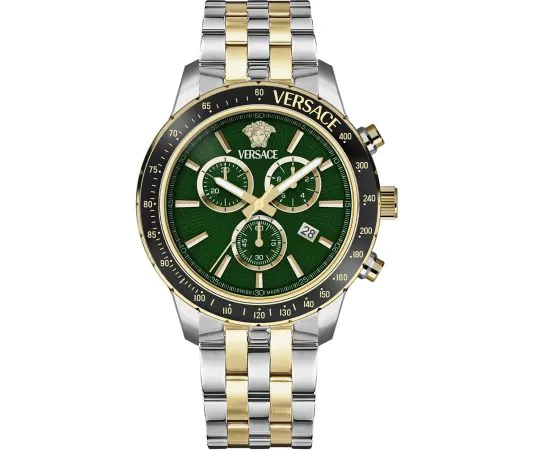Versace VEZCA0524 Montre Homme Sport Chronographe 44mm 5ATM