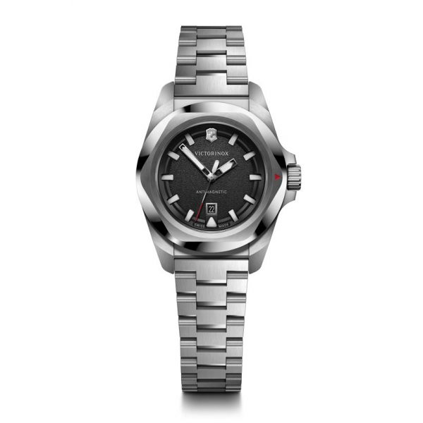 Victorinox - Montre Femme Small - cadran noir - acier - Ref 242036