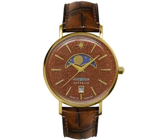 Zeppelin 8139-5 Montre Femme Luna 36mm 5ATM