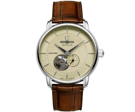 Zeppelin 8166-1 LZ-120 Montre Homme Bodensee Automatique 40mm 5ATM